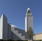 Vue extérieure de la Grande mosquée de Lyon en septembre 2019.