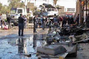 Une attaque à la voiture piégée dans la ville de Hilla au sud de Bagdad.