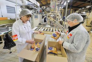 Les salariés de l’usine Jeannette de Caen, ici en novembre, entendent occuper l’usine jusqu’à la complète assurance d’une reprise.