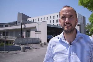 Capture d’écran de la vidéo diffusée par un comité de soutien de Vincent Lambert.