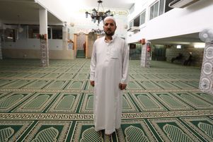 Otmane Aissaoui, imam de la mosquée Ar-Rahma à Nice le 19 juillet 2016.
