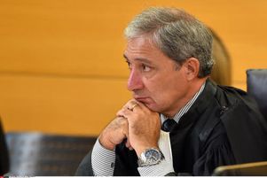 Le Procureur de la République de Nice, Jean-Michel Prêtre, au Tribunal de Grande Instance de Nice en 2015.