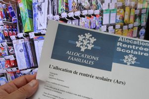 L’allocation de rentrée scolaire (ARS) varie entre 368 et 402 euros.