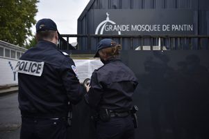 Devant la mosquée de Pantin, le 20 octobre 2020.