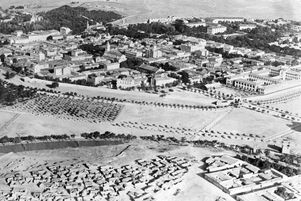 Vue du ciel de Sétif, en 1935.