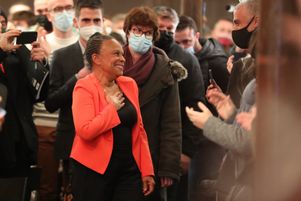 Christiane Taubira le jeudi 27 janvier 2022 à 19h30 à Bordeaux.