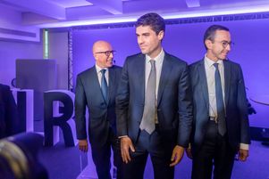 Éric Ciotti, Aurélien Pradié et Bruno Retailleau étaient auditionnés, samedi 26 novembre, par les membres du conseil national du parti, au siège parisien.