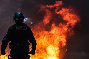 Manifestation d’opposants à la réforme des retraites samedi 18 mars 2023 à Bordeaux. 