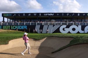 Cameron Smith, le 9 juillet, au championnat du LIV Golf 2023. Créé par le Fonds d’investissement public saoudien, il a signé un contrat fin juin avec le PGA Tour américain.