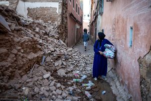 A Marrakech, vendredi 9 septembre.