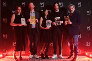 Les auteurs nommés au Booker Prize 2023 à la National Portrait Gallery, à Londres, le 21 septembre 2023.