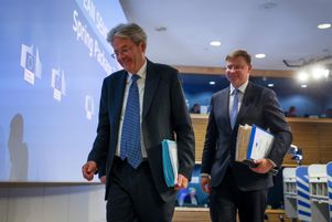 Paolo Gantiloni, vice-présiendent de la Comission Européenne, le 19 juin 2024. Ce jour-là, la Commission a annoncé l’ouverture d’une «procédure de déficit excessif» à l’encotre de sept états, dont la France. 