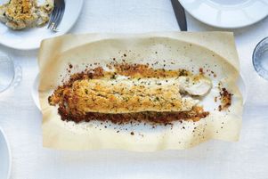 Le Lieu noir en croûte de parmesan, de Jordan Goube