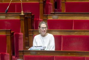 Astrid Panosyan-Bouvet à l’Assemblée nationale le 4 juin 2024.