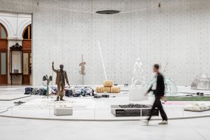La Bourse de commerce accueille une rétrospective majeure de l’arte povera, dont les œuvres sont issues des collections de la fondation François-Pinault.