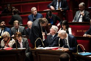 Michel Barnier met en garde contre les conséquences d’une censure du budget. Ici pendant la séance des questions au gouvernement, à l’Assemblée nationale, le 26 novembre.