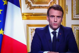 Le président Emmanuel Macron s’est adressé aux Français après la motion de censure du gouvernement, le 5 décembre 2024.
