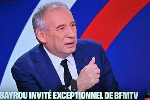 Le premier ministre François Bayrou sur BFMTV lundi 23 décembre 2024, peu après l’annonce de la composition de son gouvernement.
