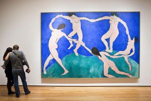 «La danse», d’Henri Matisse, présentée au Musée d’art moderne (MOMA) à New-York. 