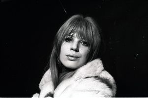 Marianne Faithfull, le 1er janvier 1968. 
