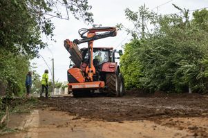 24 heures après le septième cyclone de l’année nommé Garance, l’île de la Réunion constate les dégâts sur le territoire, samedi 1er er mars.