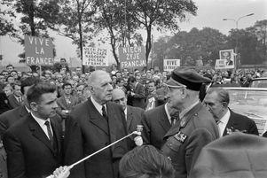 En septembre 1967 le président Charles de Gaulle se rendait à Katowice lors d’un voyage officiel en Pologne.