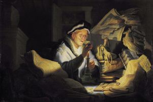 Le riche insensé par Rembrandt (1606-1669) c Gemälde Gallerie,Berlin/ Creative Commons
