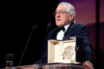Robert De Niro a reçu, mardi 13 mai, une Palme d’or d’honneur lors de la cérémonie d’ouverture du Festival de Cannes.