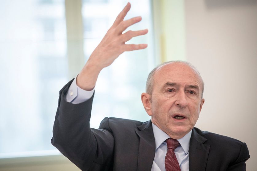 Gérard Collomb à Paris le 19 février 2018.
