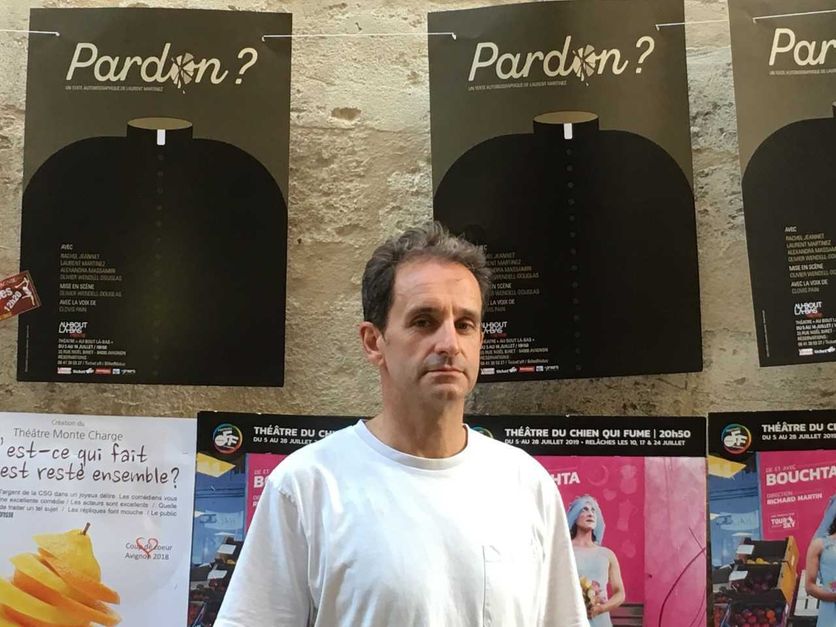 Le comédien Laurent Martinez. 
