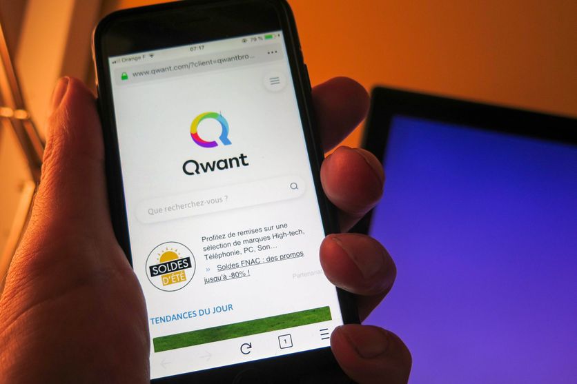 Le moteur de recherche Qwant, une alternative à Google.