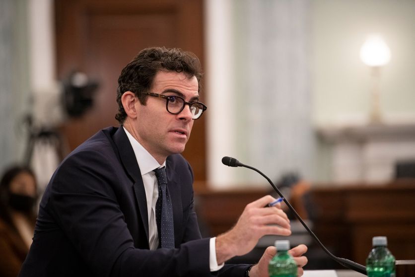 Le PDG d’Instagram Adam Mosseri a été auditionné par la sous-commission du Sénat américain sur la protection des consommateurs, à Washington, mercredi 8 décembre 2021.